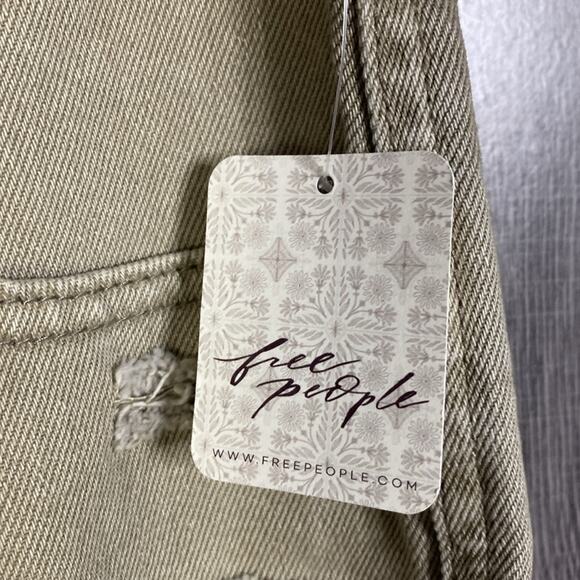 NWT Free People Baggy Tomboy Shorts in Cocoa Women's 31 - Picture 4 of 10